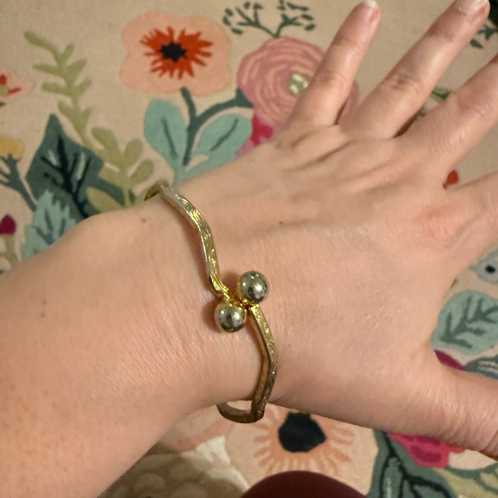 Gold and‎ Silver Tone Women's Bracelet